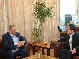 دبور يلتقي السفير الياباني في لبنان