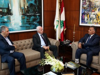 الاحمد يلتقي المدير العام للامن العام اللبناني