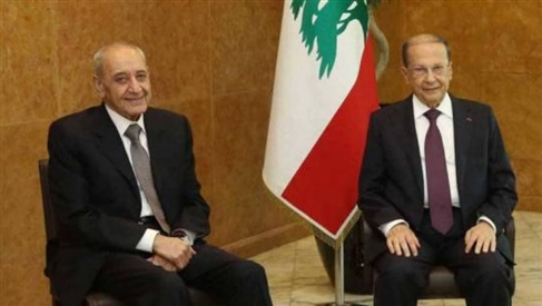 عون وبري: قانون القومية عدوان جديد على الشعب الفلسطيني