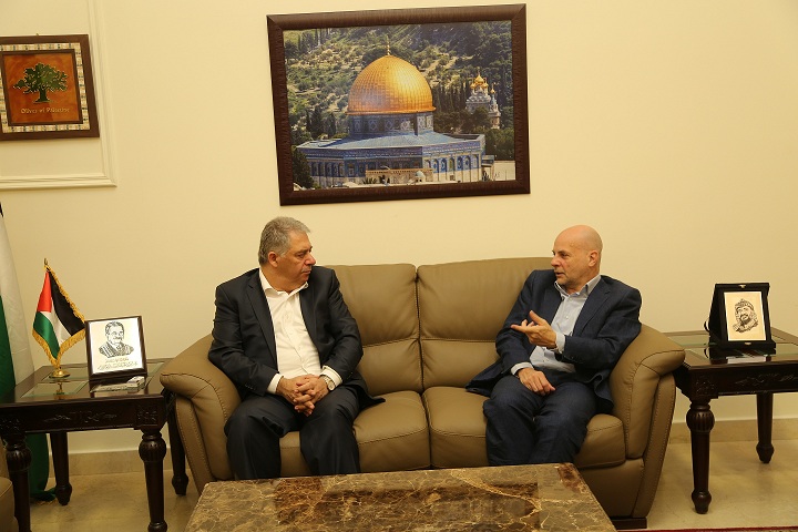 دبور يبحث مع كوردوني اوضاع ابناء شعبنا في لبنان