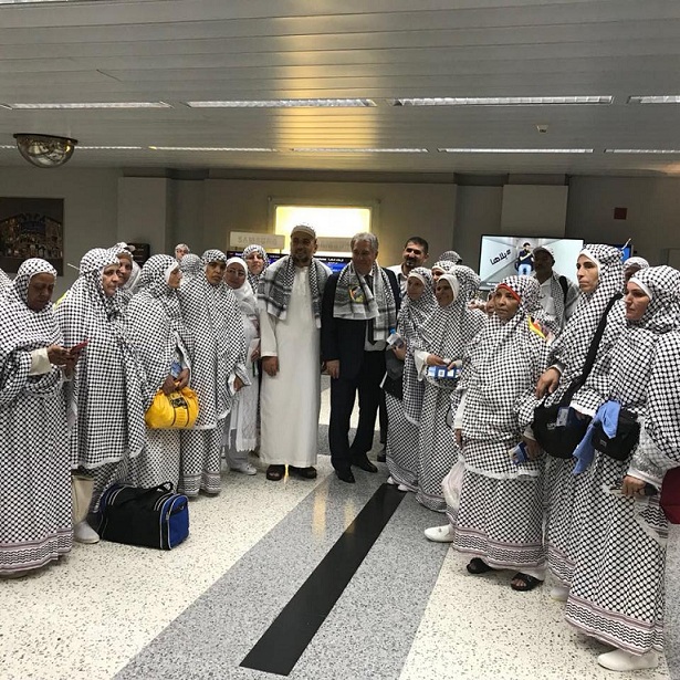 بعثة عوائل الشهداء في لبنان تغادر الى الديار المقدسة