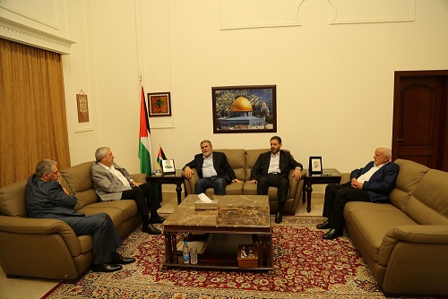 العالول يلتقي نائب الامين العام لحركة الجهاد الاسلامي