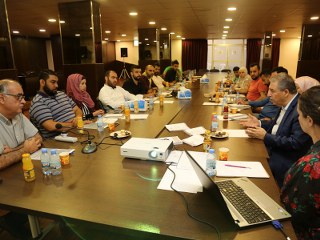 دبور يلتقي  الاطر الشبابية الفلسطينية في لبنان