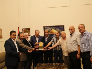 دبور يلتقي لجنة العلاقات السياسية لحركة فتح في لبنان