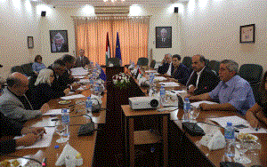 التشريعي يبحث مع وفد من البرلمان الأوروبي سبل تفعيل الدور الأوروبي لصالح فلسطين