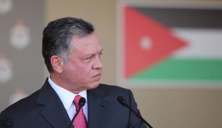 العاهل الأردني يؤكد على حل الدولتين وضرورة توفير الدعم اللازم للأونروا