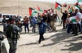 تواصل الاعتصام في الخان الأحمر لليوم الـ21 على التوالي