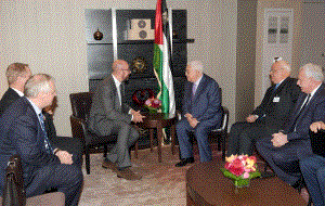 الرئيس يستقبل في نيويورك وزيرة خارجية النرويج