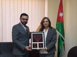 بسيسو والنسور يؤكدان عمق العلاقات الثقافية الفلسطينية الأردنية