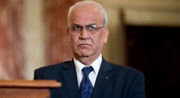 عريقات رداً على نتنياهو: إنشاد السلام يتطلب الاعتراف بالقانون الدولي وحق شعبنا في تقرير مصيره