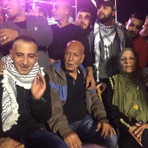 "فتح" في مخيم جنين تحتفي باستقبال الأسير المحرر خضر ضبايا