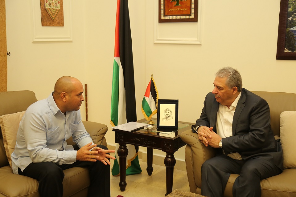 دبور يستقبل سفير كوبا في لبنان