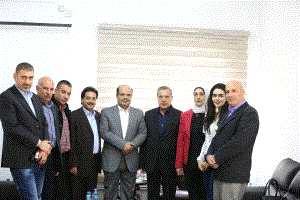 أبو ردينة يستقبل وفد المكتب الحركي المركزي للوزارات والهيئات الحكومية