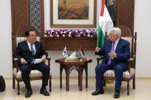 الرئيس يستقبل رئيس الجمعية الوطنية الكورية