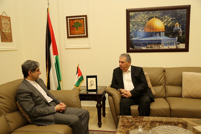 دبور يستقبل السفير الايراني في لبنان