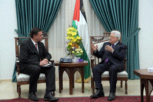 الرئيس يستقبل السفير الروماني