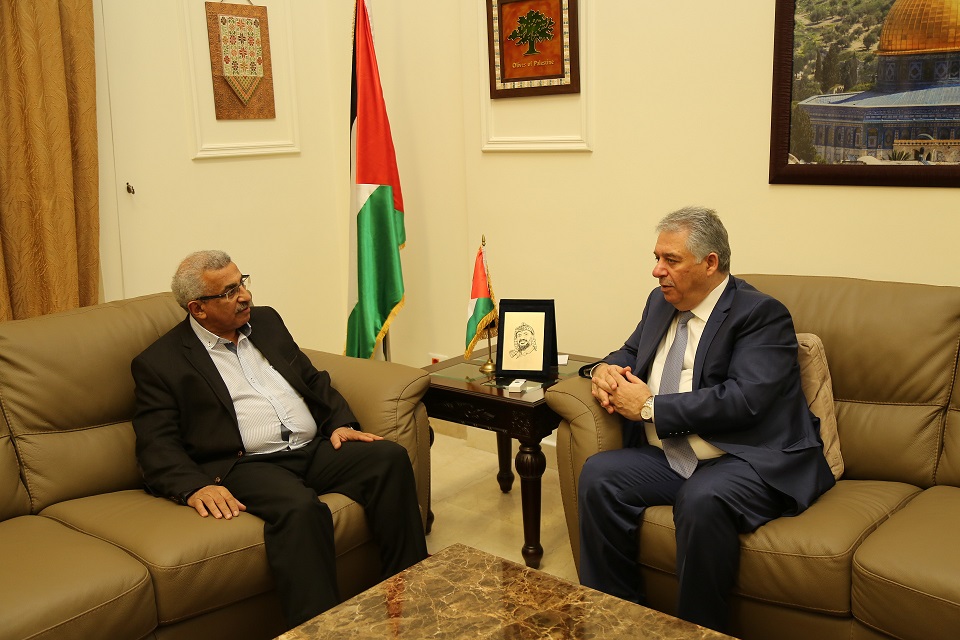 دبور يلتقي النائب في البرلمان اللبناني اسامة سعد