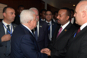 الرئيس يلتقي رئيس وزراء أثيوبيا