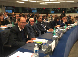 وفد المجلس الوطني يستعرض معاناة اللاجئين الفلسطينيين امام الجمعية البرلمانية للاتحاد من أجل المتوسط