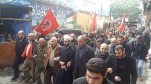 إحياء الذكرى الـ 37 لإعادة تأسيس حزب الشعب الفلسطيني في مخيم البداوي