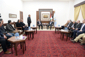 الرئيس يستقبل رئيس بلدية الناصرة
