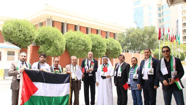الجالية الفلسطينية في البحرين تجدد البيعة ووقوفها خلف الرئيس