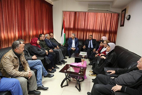 دبور يبحث مع وفد رابطة مخيم تل الكرامة المشاكل التي يواجهها المخيم