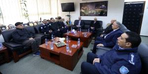 الحمد الله يزور الإدارة العامة لجهاز الشرطة