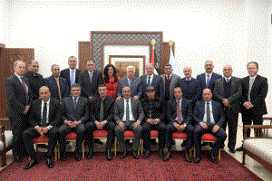 الرئيس يستقبل رؤساء الغرف التجارية المنتخبين