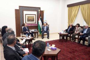 الرئيس يستقبل وفدا من صندوق الاستثمار