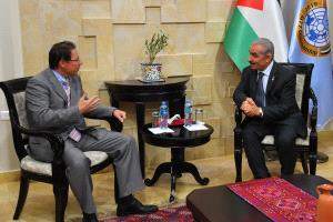 اشتية يدعو روسيا للضغط على اسرائيل لوقف الاقتطاع من أموال المقاصة