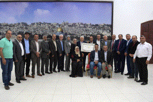 الرئيس يستقبل أمناء سر وأعضاء أقاليم جنين ويطا وشمال الخليل وأريحا والأغوار المنتخبين