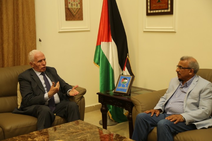 الاحمد يلتقي النائب اللبناني اسامة سعد