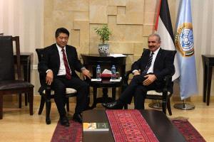 اشتية يطلع وفدا برلمانيا يابانيا على التطورات السياسية والاقتصادية