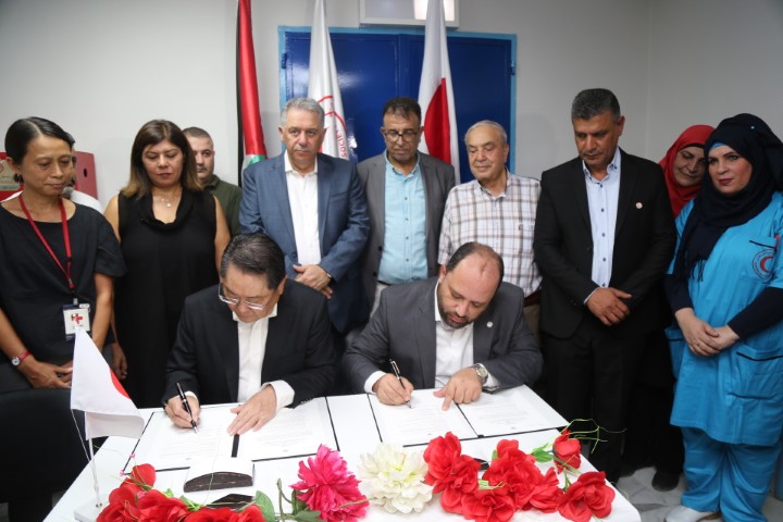 افتتاح قسم الطوارئ في مستشفى حيفا في مخيم برج البراجنة