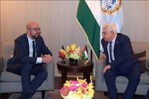 الرئيس يستقبل رئيس وزراء بلجيكا