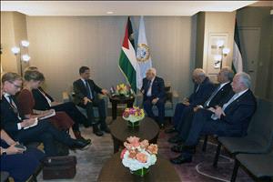 الرئيس يلتقي رئيس وزراء هولندا