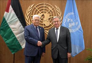 الرئيس يلتقي الأمين العام للأمم المتحدة