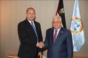 الرئيس يجتمع مع نظيره البلغاري