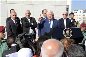 الرئيس: شهداؤنا ليسوا قتلة ومتمسكون بالثوابت التي أرساها عرفات ولا انتخابات دون غزة والقدس