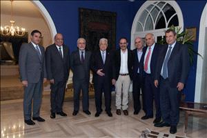 الرئيس يجتمع في عمان مع الأمير علي بن الحسين