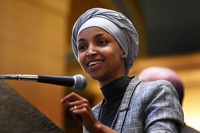 إلهان عمر: خطة ترمب مخزية وماكرة ومناهضة للسلام