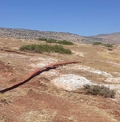 الاحتلال يدمر خطوط مياه في الأغوار الشمالية