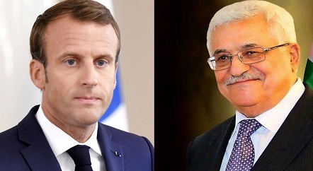 اتصال هاتفي بين الرئيس عباس ونظيره الفرنسي