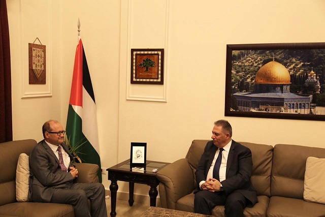 السفير دبور يستقبل سفير النمسا في لبنان