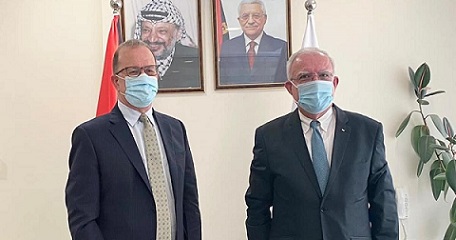 المالكي يناقش مع المدير الإقليمي لليونيسف الانتهاكات والاستهداف المتعمد للأطفال وسبل حمايتهم في ظل ا