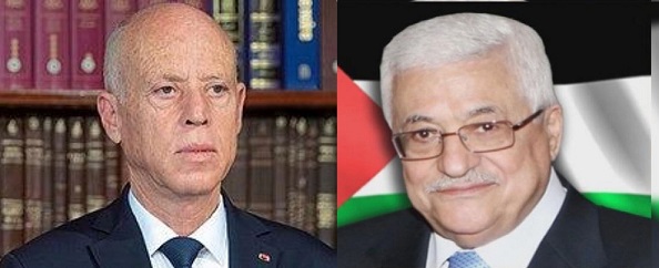 الرئيس يتلقى اتصالا هاتفيا من الرئيس التونسي ويبحث معه الأحداث والأوضاع الخطيرة في القدس