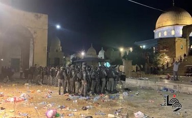 الهدمي: جريمة الاحتلال البشعة في الأقصى "عدوان همجي مبيّت"