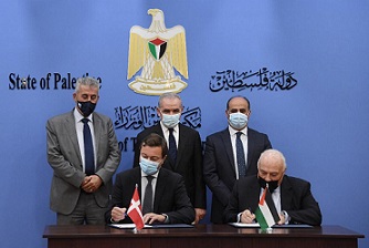اتفاقية شراكة بين فلسطين والدنمارك بقيمة 72 مليون دولار