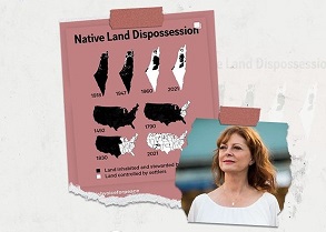 غردت ضد اسرائيل: ممثلة أميركية مشهورة تقارن بين تهجير الفلسطينيين والأميركيين الأصليين